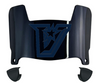 UTRGV Vaqueros Mini Football Helmet Visor Shield w/ Clips - PICK VISOR & LOGO COLOR