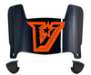 UTRGV Vaqueros Mini Football Helmet Visor Shield w/ Clips - PICK VISOR & LOGO COLOR