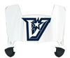 UTRGV Vaqueros Mini Football Helmet Visor Shield w/ Clips - PICK VISOR & LOGO COLOR
