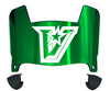 UTRGV Vaqueros Mini Football Helmet Visor Shield w/ Clips - PICK VISOR & LOGO COLOR