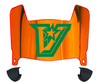 UTRGV Vaqueros Mini Football Helmet Visor Shield w/ Clips - PICK VISOR & LOGO COLOR