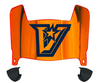 UTRGV Vaqueros Mini Football Helmet Visor Shield w/ Clips - PICK VISOR & LOGO COLOR
