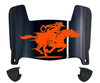 UTRGV Vaqueros Mini Football Helmet Visor Shield w/ Clips - PICK VISOR & LOGO COLOR