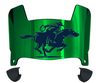 UTRGV Vaqueros Mini Football Helmet Visor Shield w/ Clips - PICK VISOR & LOGO COLOR