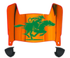 UTRGV Vaqueros Mini Football Helmet Visor Shield w/ Clips - PICK VISOR & LOGO COLOR