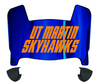 UT Martin Skyhawks Mini Football Helmet Visor Shield w/ Clips - PICK VISOR & LOGO COLOR