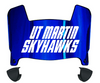 UT Martin Skyhawks Mini Football Helmet Visor Shield w/ Clips - PICK VISOR & LOGO COLOR