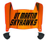 UT Martin Skyhawks Mini Football Helmet Visor Shield w/ Clips - PICK VISOR & LOGO COLOR