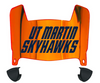 UT Martin Skyhawks Mini Football Helmet Visor Shield w/ Clips - PICK VISOR & LOGO COLOR
