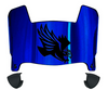 UT Martin Skyhawks Mini Football Helmet Visor Shield w/ Clips - PICK VISOR & LOGO COLOR