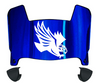 UT Martin Skyhawks Mini Football Helmet Visor Shield w/ Clips - PICK VISOR & LOGO COLOR