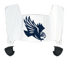 UT Martin Skyhawks Mini Football Helmet Visor Shield w/ Clips - PICK VISOR & LOGO COLOR