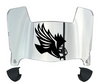 UT Martin Skyhawks Mini Football Helmet Visor Shield w/ Clips - PICK VISOR & LOGO COLOR