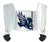 UT Martin Skyhawks Mini Football Helmet Visor Shield w/ Clips - PICK VISOR & LOGO COLOR