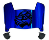 UT Martin Skyhawks Mini Football Helmet Visor Shield w/ Clips - PICK VISOR & LOGO COLOR