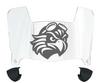 UT Martin Skyhawks Mini Football Helmet Visor Shield w/ Clips - PICK VISOR & LOGO COLOR
