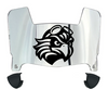 UT Martin Skyhawks Mini Football Helmet Visor Shield w/ Clips - PICK VISOR & LOGO COLOR