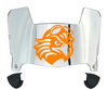 UT Martin Skyhawks Mini Football Helmet Visor Shield w/ Clips - PICK VISOR & LOGO COLOR