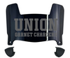 Union Dutchmen Mini Football Helmet Visor Shield w/ Clips - PICK VISOR & LOGO COLOR