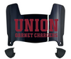 Union Dutchmen Mini Football Helmet Visor Shield w/ Clips - PICK VISOR & LOGO COLOR