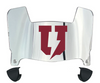 Union Dutchmen Mini Football Helmet Visor Shield w/ Clips - PICK VISOR & LOGO COLOR