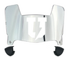 Union Dutchmen Mini Football Helmet Visor Shield w/ Clips - PICK VISOR & LOGO COLOR