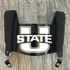 Utah State Aggies Mini Football Helmet Visor Shield w/ Clips - PICK VISOR & LOGO COLOR
