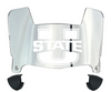 Utah State Aggies Mini Football Helmet Visor Shield w/ Clips - PICK VISOR & LOGO COLOR