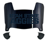 Utah State Aggies Mini Football Helmet Visor Shield w/ Clips - PICK VISOR & LOGO COLOR
