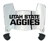 Utah State Aggies Mini Football Helmet Visor Shield w/ Clips - PICK VISOR & LOGO COLOR
