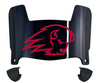 Utah Tech Trailblazers Mini Football Helmet Visor Shield w/ Clips - PICK VISOR & LOGO COLOR