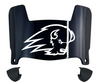 Utah Tech Trailblazers Mini Football Helmet Visor Shield w/ Clips - PICK VISOR & LOGO COLOR