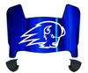 Utah Tech Trailblazers Mini Football Helmet Visor Shield w/ Clips - PICK VISOR & LOGO COLOR