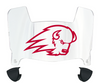 Utah Tech Trailblazers Mini Football Helmet Visor Shield w/ Clips - PICK VISOR & LOGO COLOR