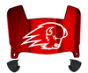 Utah Tech Trailblazers Mini Football Helmet Visor Shield w/ Clips - PICK VISOR & LOGO COLOR