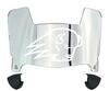 Utah Tech Trailblazers Mini Football Helmet Visor Shield w/ Clips - PICK VISOR & LOGO COLOR