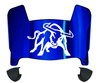 Utah State Aggies Mini Football Helmet Visor Shield w/ Clips - PICK VISOR & LOGO COLOR