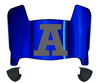 Utah State Aggies Mini Football Helmet Visor Shield w/ Clips - PICK VISOR & LOGO COLOR