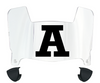 Utah State Aggies Mini Football Helmet Visor Shield w/ Clips - PICK VISOR & LOGO COLOR