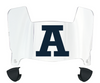 Utah State Aggies Mini Football Helmet Visor Shield w/ Clips - PICK VISOR & LOGO COLOR
