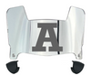 Utah State Aggies Mini Football Helmet Visor Shield w/ Clips - PICK VISOR & LOGO COLOR