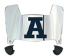 Utah State Aggies Mini Football Helmet Visor Shield w/ Clips - PICK VISOR & LOGO COLOR