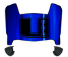 Utah State Aggies Mini Football Helmet Visor Shield w/ Clips - PICK VISOR & LOGO COLOR