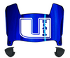 Utah State Aggies Mini Football Helmet Visor Shield w/ Clips - PICK VISOR & LOGO COLOR