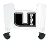 Utah State Aggies Mini Football Helmet Visor Shield w/ Clips - PICK VISOR & LOGO COLOR