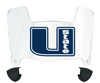 Utah State Aggies Mini Football Helmet Visor Shield w/ Clips - PICK VISOR & LOGO COLOR
