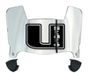 Utah State Aggies Mini Football Helmet Visor Shield w/ Clips - PICK VISOR & LOGO COLOR