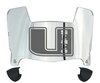 Utah State Aggies Mini Football Helmet Visor Shield w/ Clips - PICK VISOR & LOGO COLOR