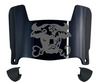 Utah State Aggies Mini Football Helmet Visor Shield w/ Clips - PICK VISOR & LOGO COLOR