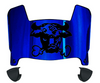 Utah State Aggies Mini Football Helmet Visor Shield w/ Clips - PICK VISOR & LOGO COLOR